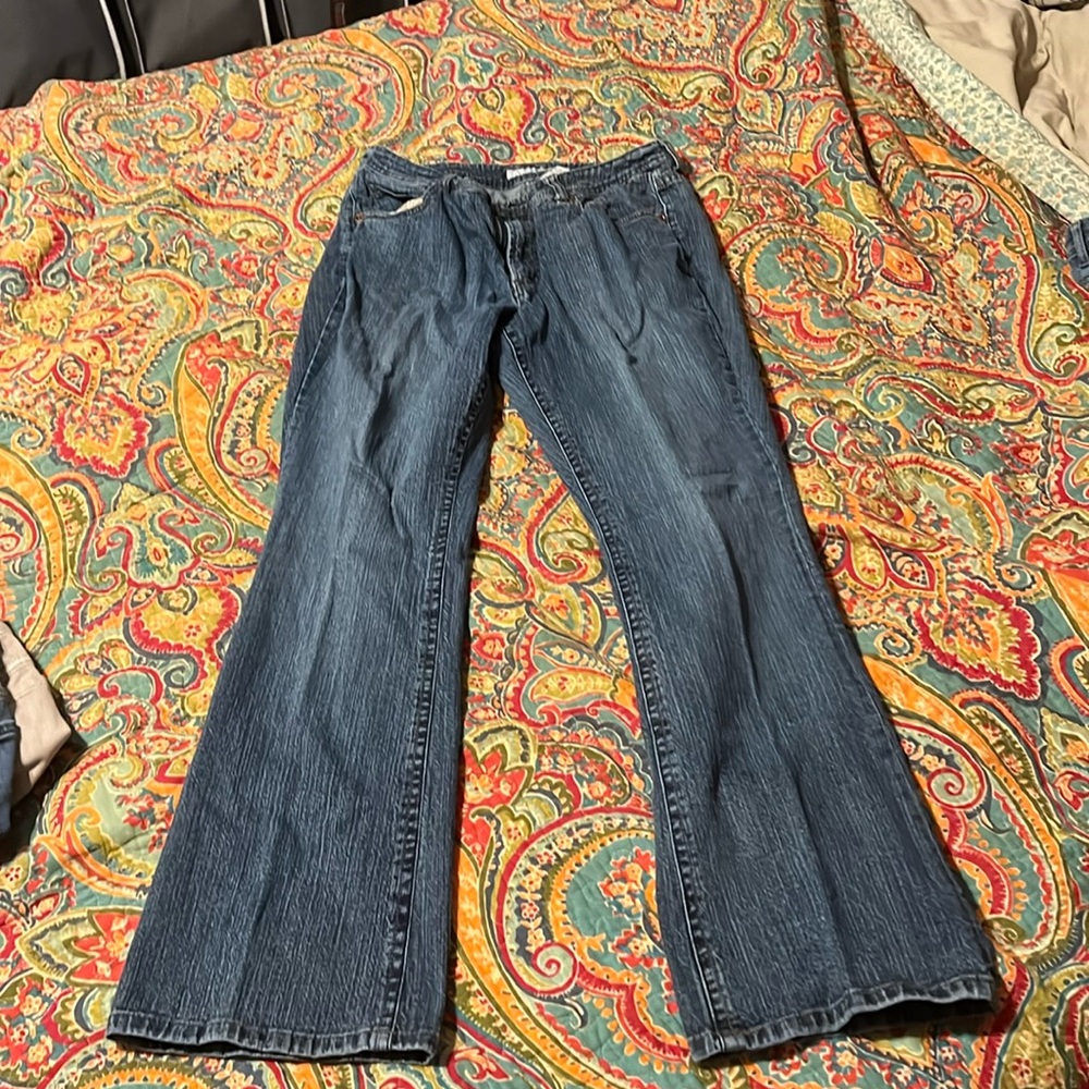 Chico’s Platinum size 1.5 reg which fits like a size 10
